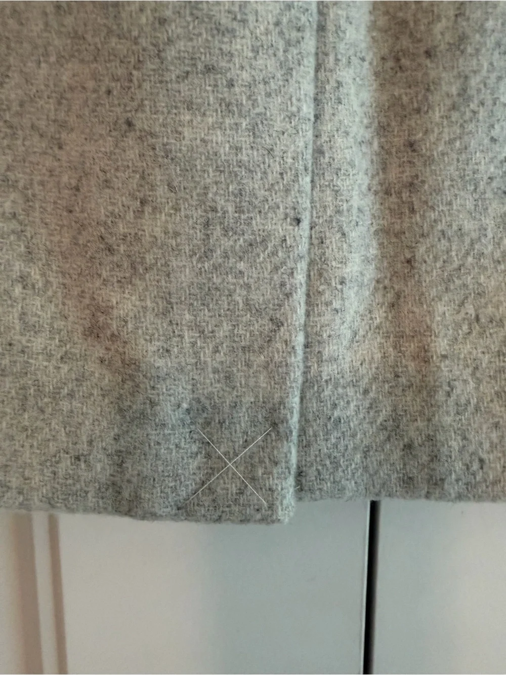 J.Crew Mercantile NWT Wool Blend Pencil Skirt Gray Professional Career Size 00
